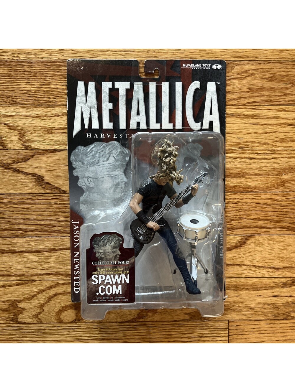 Metallica Harvester of Sorrow Jason Newsted Figure McFarlane Toys 2001 Issue New